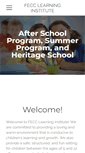Mobile Screenshot of learning.fecc.us