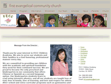 Tablet Screenshot of preschool.fecc.us